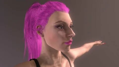 3d lady