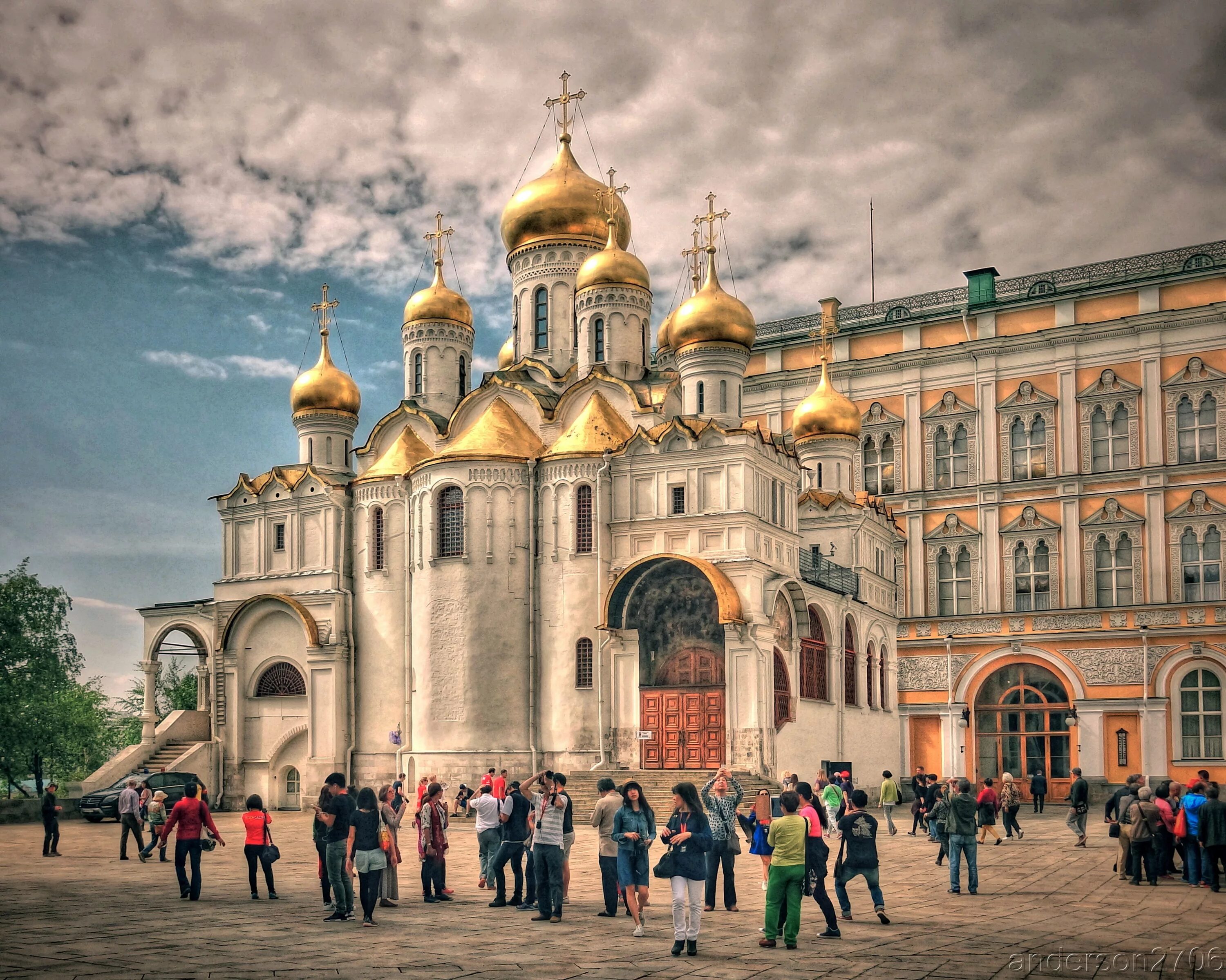 Благовещенский храм Московского Кремля.