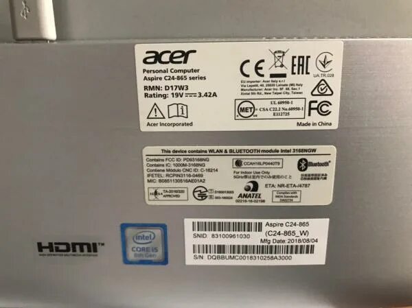 Aspire c24 865. Моноблок Aspire c24-865. Моноблок Acer c24-865. Acer Aspire c24-865(Kur). Процессор Acer Aspire c24.