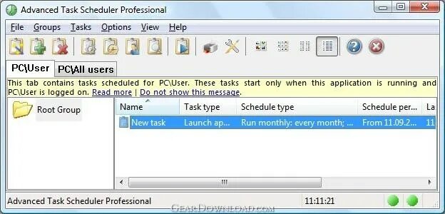 Advanced task