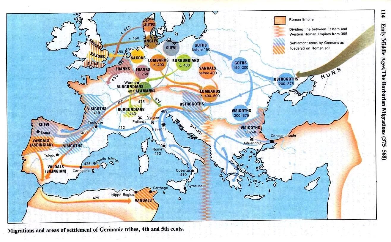 Переселение германцев. The germanic tribes миграции. римская империя и великое переселение народов. карта римской империи. карта расселения немцев.