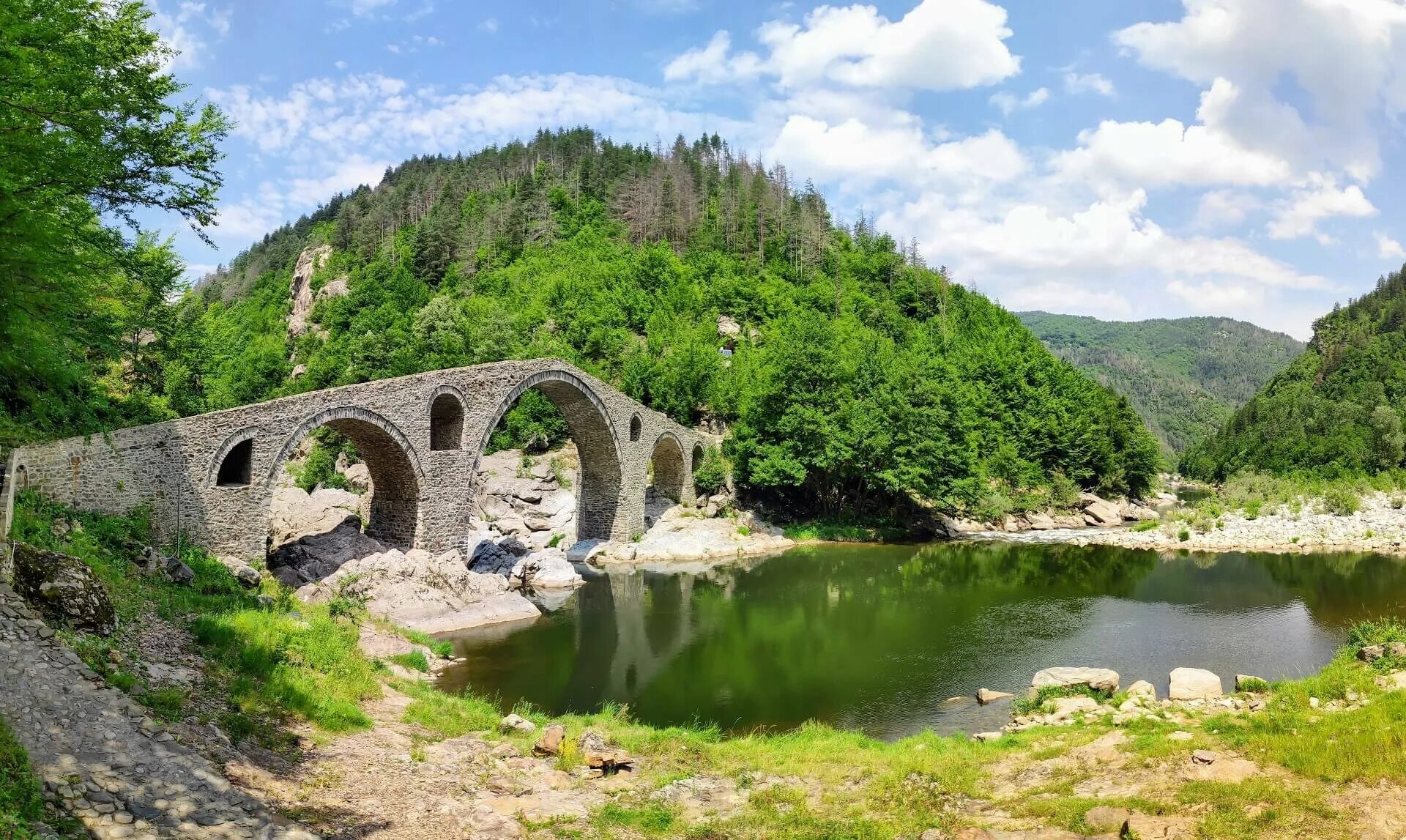 Родопы. Дьявольский мост в горах Родопы, Болгария. Родопы Болгария. Дьявольский мост (Ардино, Болгария ). Родопы (горы).