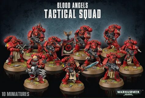 Blood Angels Tactical Squad Data Sheet
