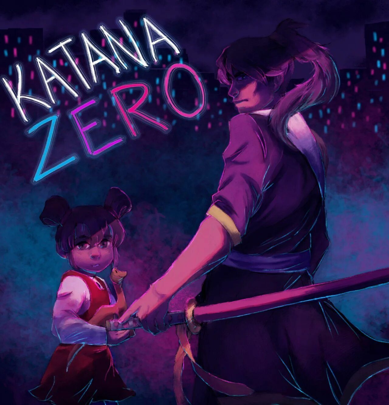 Катано зеро. Katana zero. катана зеро арт зеро. katana zero зеро арт. katana zero zero.