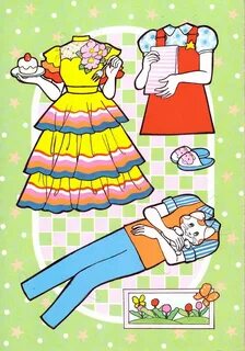 Paper doll dress up