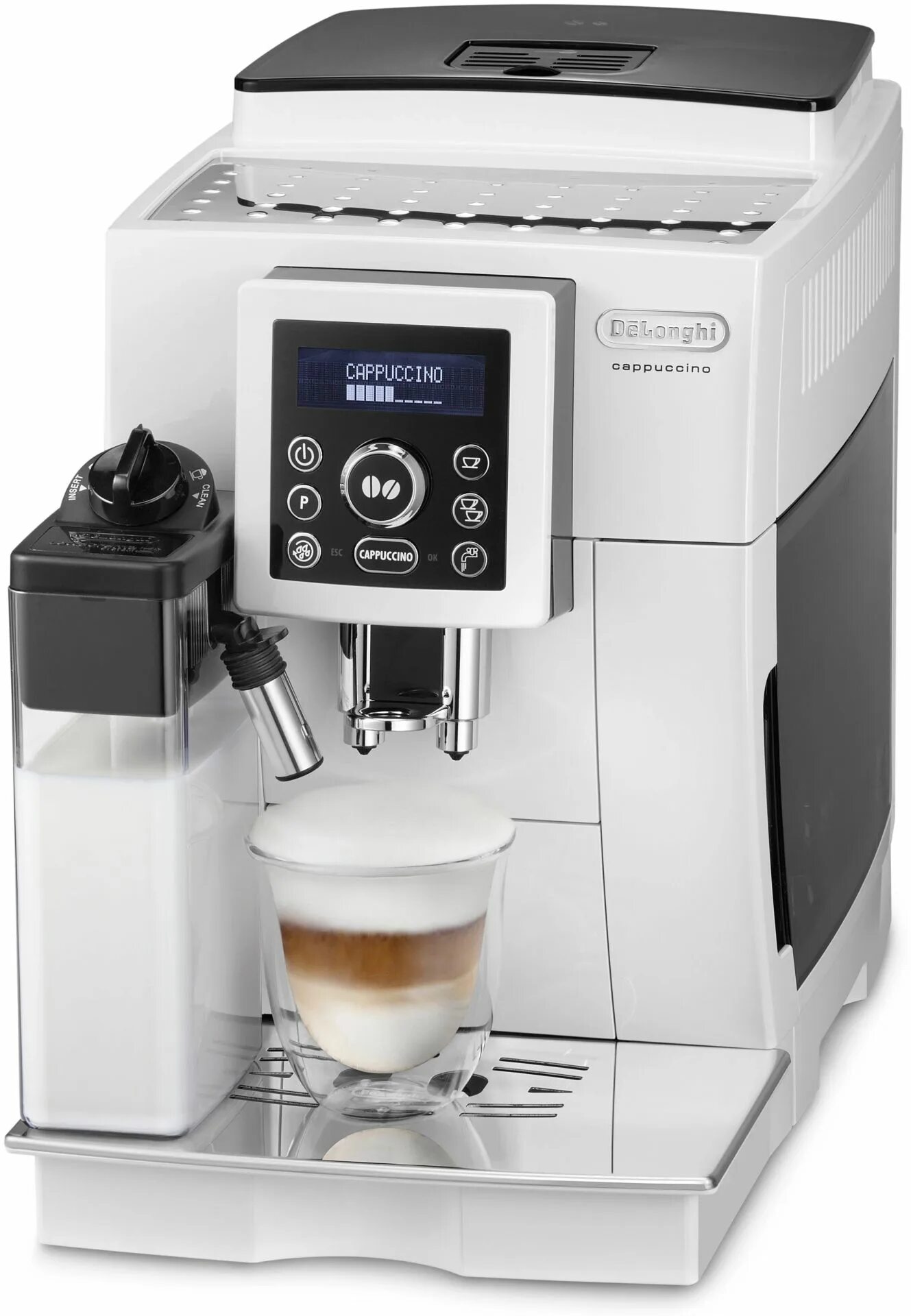 De'longhi кофемашина ecam350. 21. Ecam350. Delonghi 220. Кофемашина автоматическая delonghi белая.