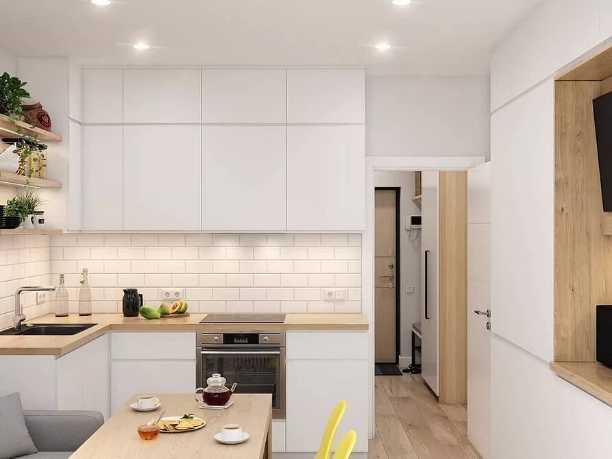 12 кв м фото Snigeri by Geometrium HomeDSGN Small apartment design, Apartment design, Modern