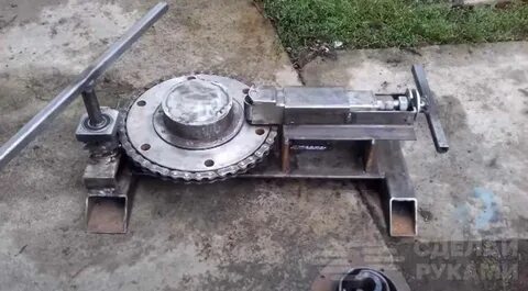 Самодельный станок для холодной ковкой