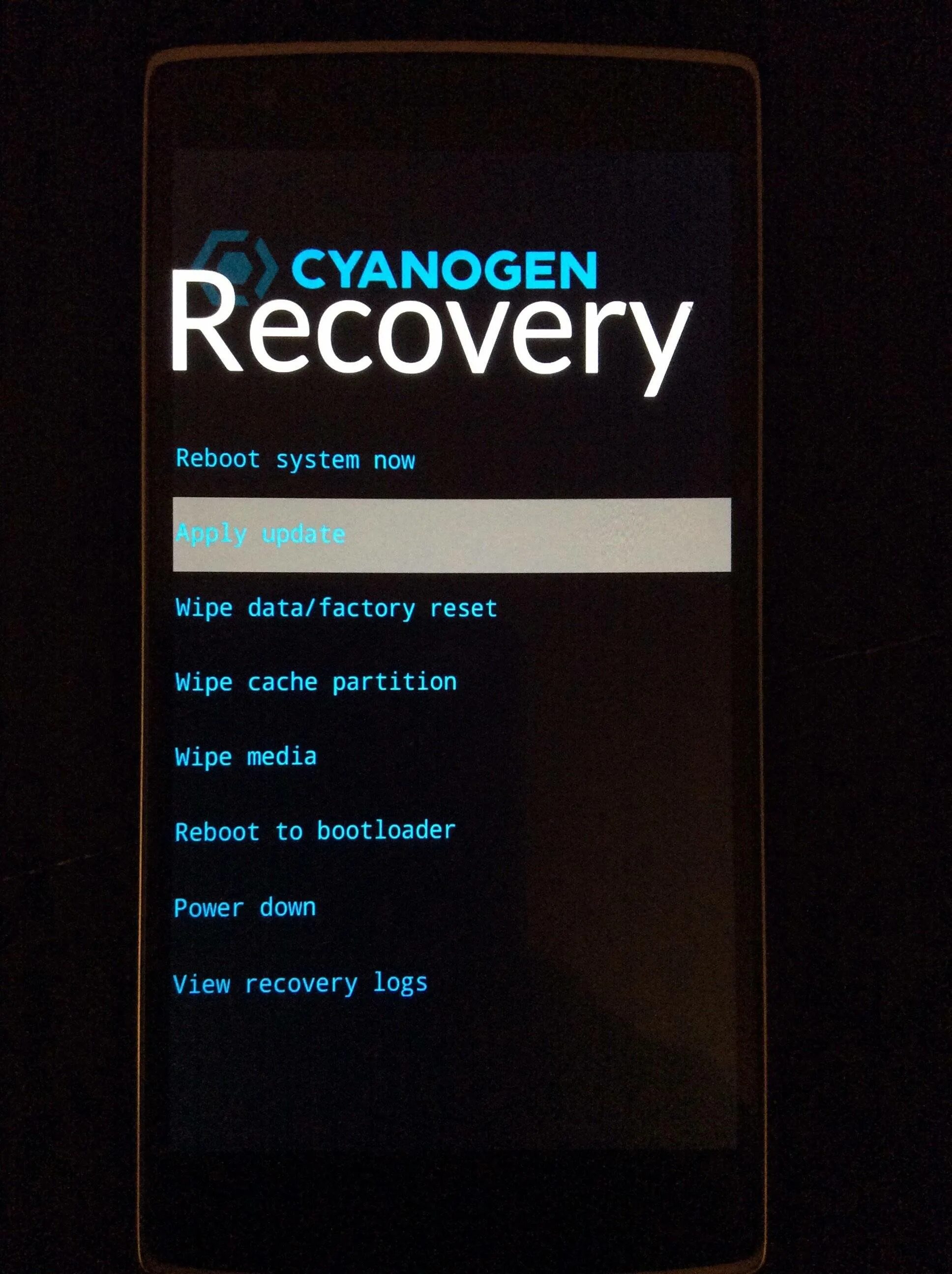 Reboot wipe data connect