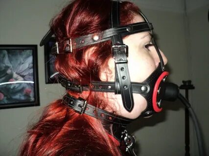 Pump gag bondage.