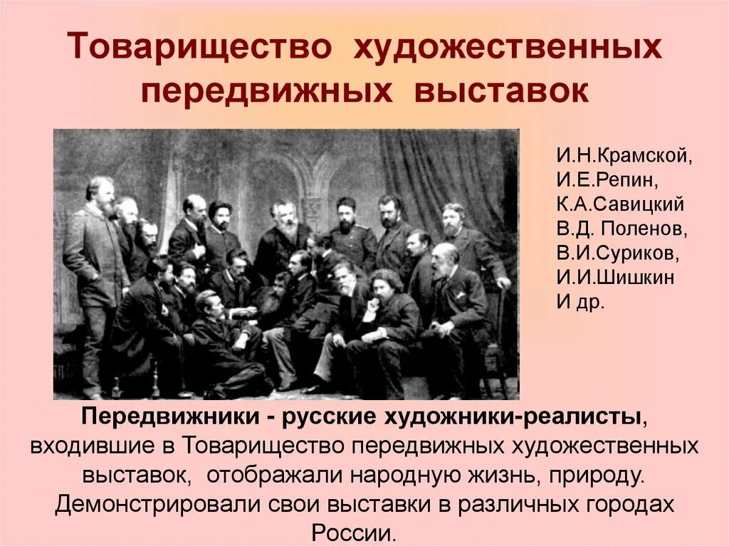 Товарищество передвижных художественных участники. Передвижники 1870. Товарищество художников передвижников участники. Художники передвижники 19 века. Товарищество передвижников Суриков.