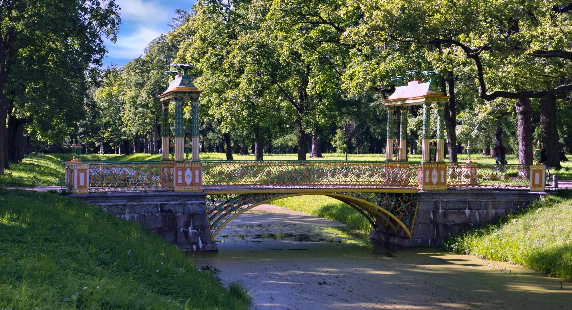 Царское село александровский парк китайский мост. Александровский парк санкт-петербург горьковская. Александровский парк 3. Александровский парк 3. Металлический мост александровский парк.