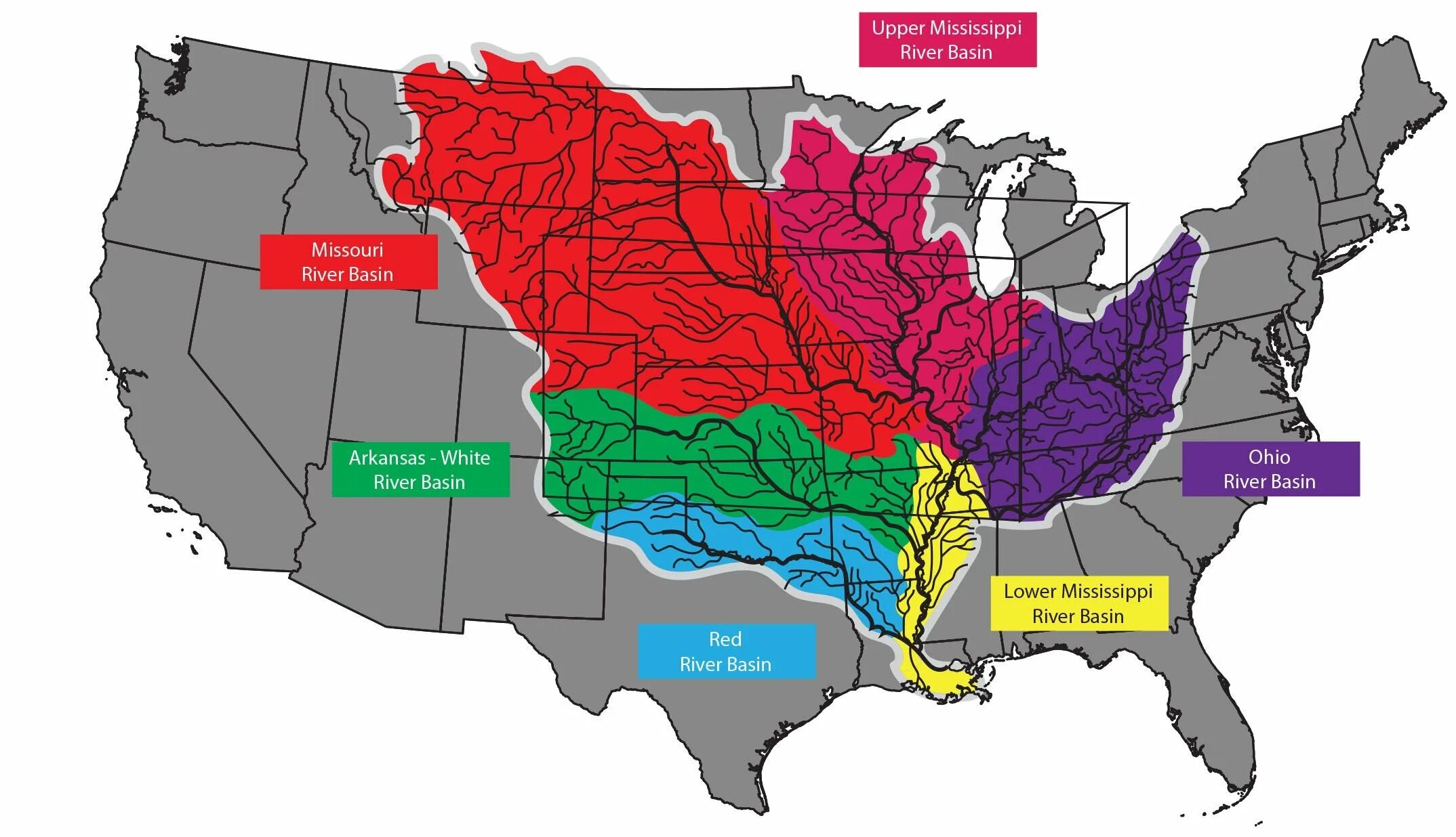 Границы бассейна реки Миссисипи. Речной бассейн Миссисипи. Миссури бассейн. Миссисипи на карте. Lower regions