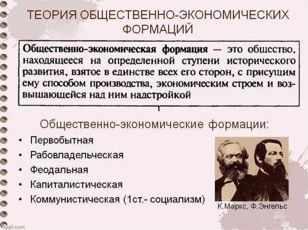 Каково развитие общества. Маркс общественно-экономические формации. Теория общественно-экономических формаций к Маркса. Общественно-экономическая формация это в философии. Общественноэконлмтческая флрмация.