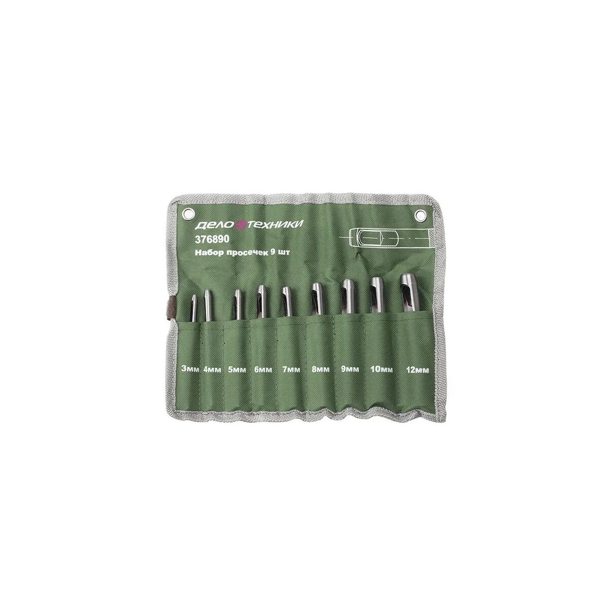 Набор просечек дело техники 376528. Набор просечек 376518, дело техники. Набор просечек дело техники. Набор просечек для вырубки прокладок дело техники. 376920 Набор просечек 12 предм. (3,4,5,6,7,8,9,10,12,14,16,19 Мм) 8/1.
