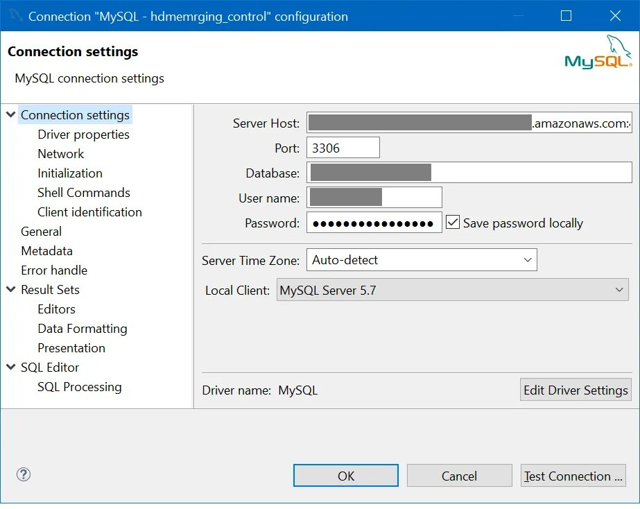 Mysql connect 0. Mysql клиент. подключение к серверу mysql. mysql server настройки соединения. dbeaver подключение к postgresql.