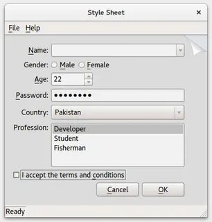 Style stylesheet