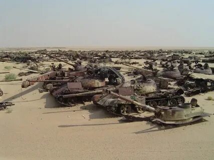 Destroyed vehicles