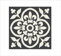 Pin by Kavi Atelier & Desing on estencil...garabatos y más Tile patterns, Stencil patterns, Flooring for stairs