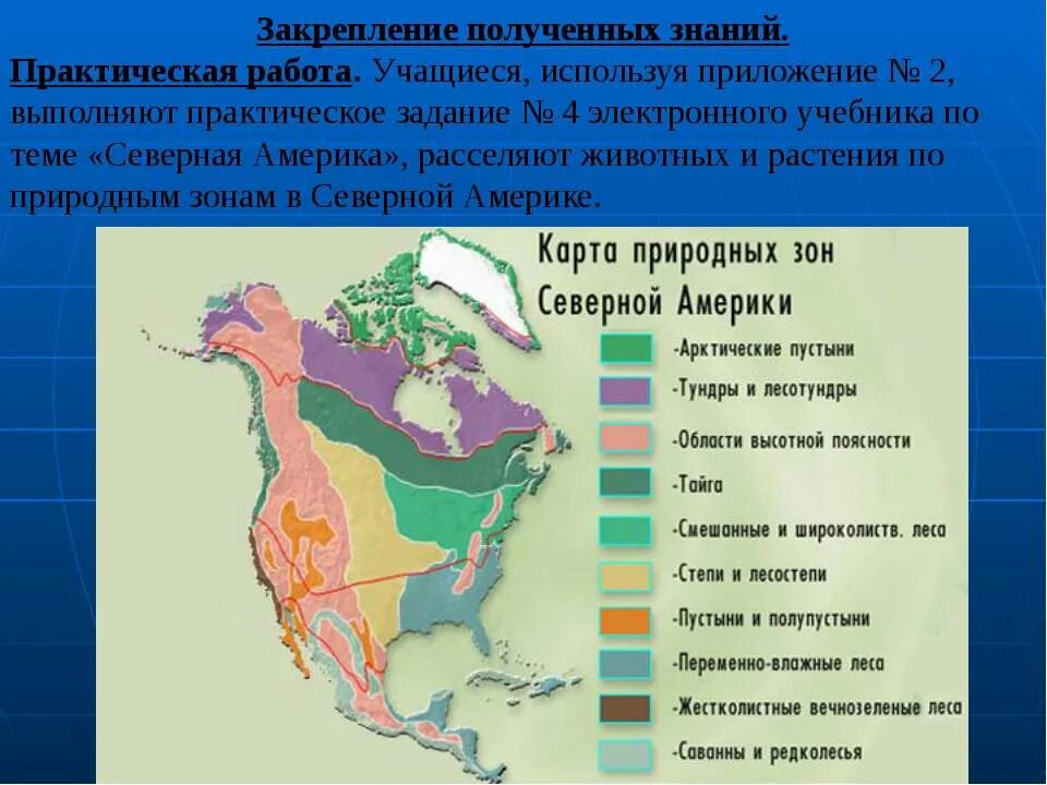Природные зоны северной америки презентация 7 класс. Географическое положение природных зон Северной Америки. Карта природных зон Северной Америки. Природные зоны Северной ам. Природный соны Северной Америки.