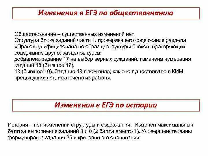 Что изменится в егэ. Структура ЕГЭ Обществознание. Структура ЕГЭ по обществознанию. Изменения в ЕГЭ. ЕГЭ Обществознание структура заданий.