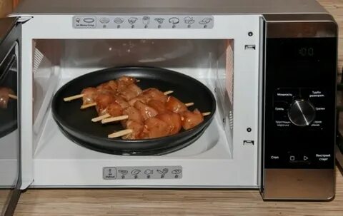 Режимы мяса в микроволновке