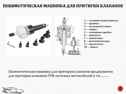 Проверка действия клапанов