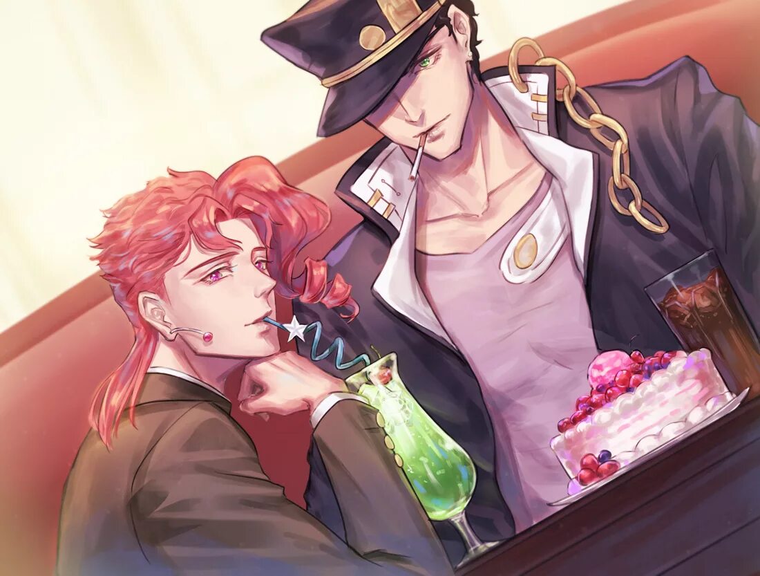 Какёин нориаки. Шип джо джо и какеин. Jotaro x kakyoin. Джоджо джотаро куджо какёин нориаки. Какёин нориаки и джотаро.