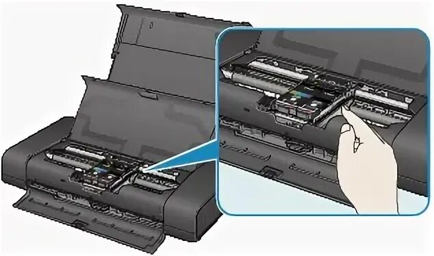 Зажевало бумагу принтер canon. Застряла бумага в принтере Canon PIXMA. Canon ip110. Заминает бумагу под картриджем Canon 352х. Принтер открытый.