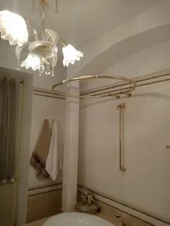 Карниз для ванны потолочный