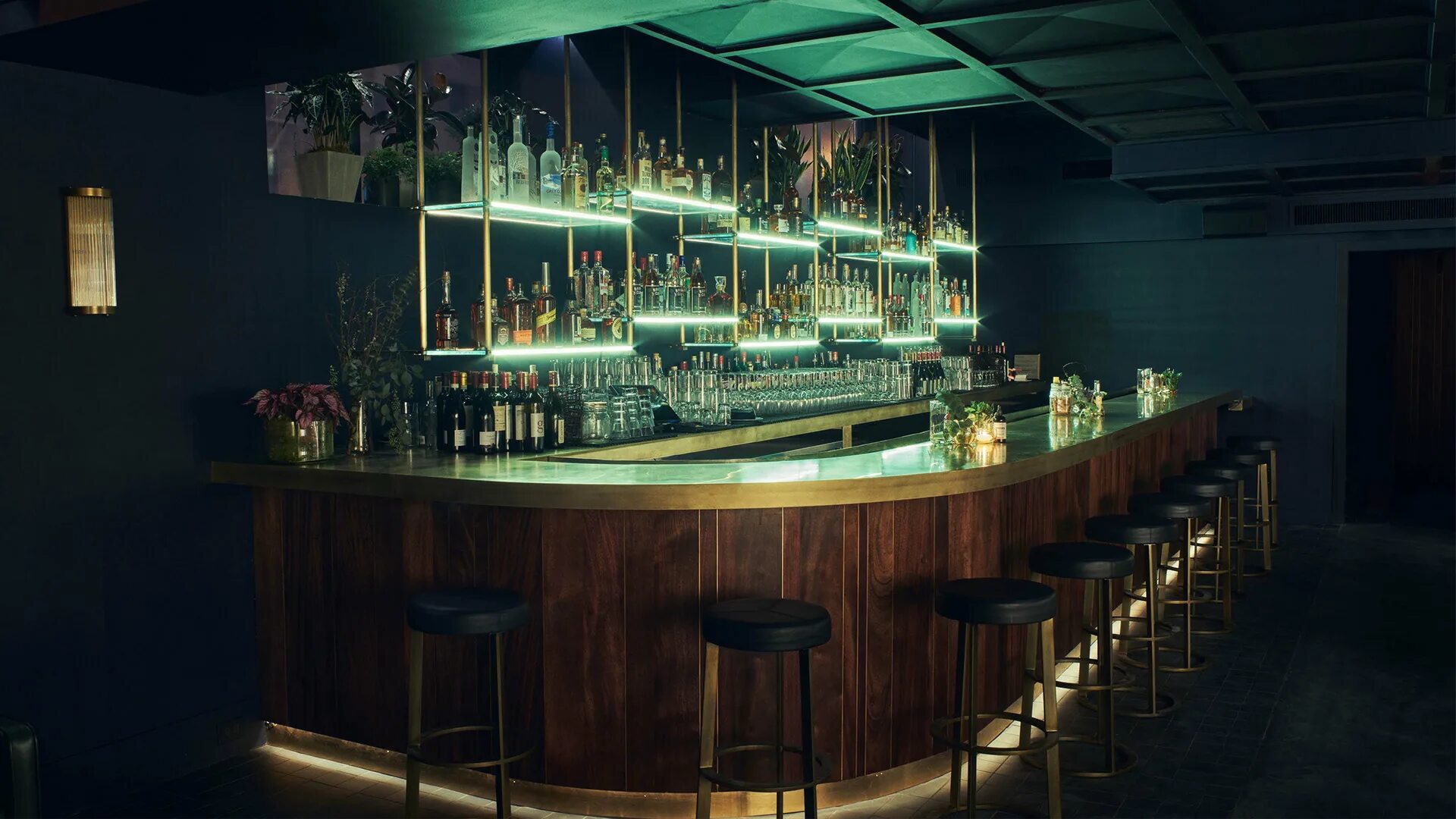 Stand of the bar