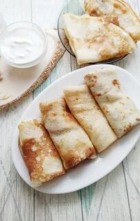 Блины налистники на крахмале
