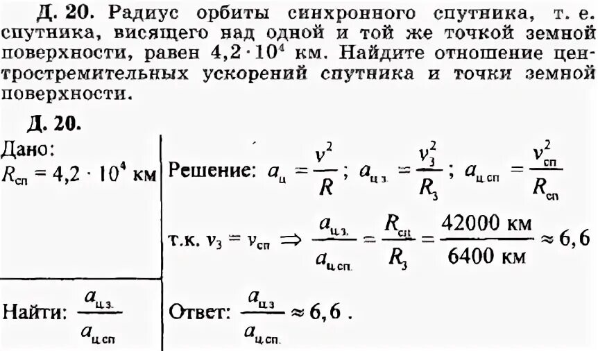 Радиус орбиты.