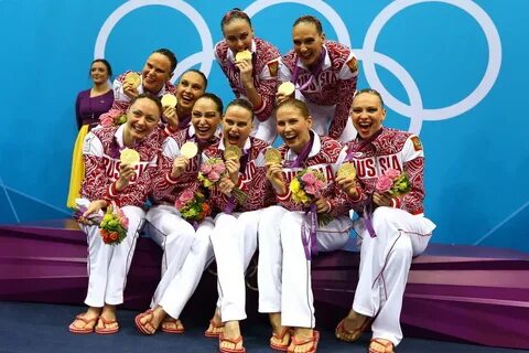 Олимпийские чемпионки по синхронному