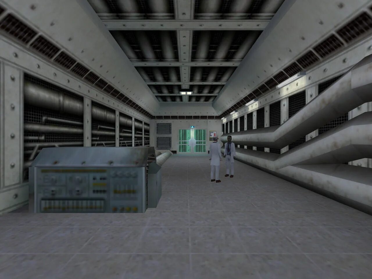 Half life 1 читы. Half life 1 вентиляция. серверная станция half life 1. half life sector c.