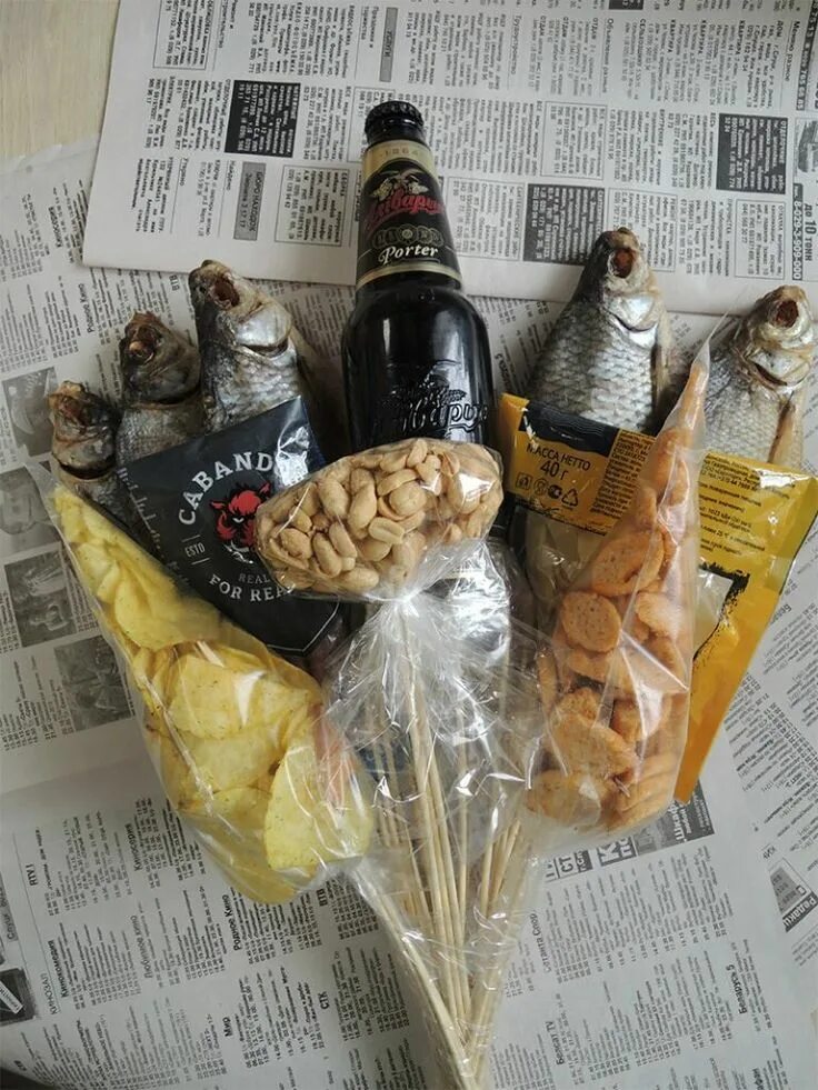 Мужской букет своими руками с пивом пошагово. Мужской букет своими руками с пивом пошагово