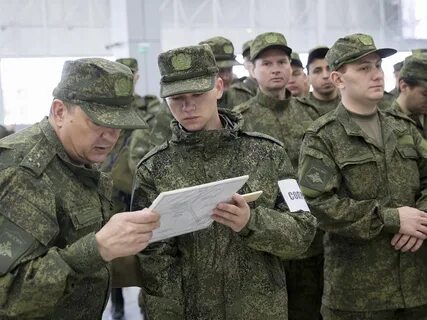 3 группы военнослужащих
