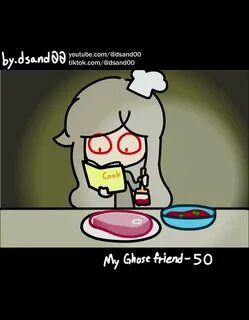 Dsand000's tweet video. animation2d. my ghost friend 49:50 - sauce fr...
