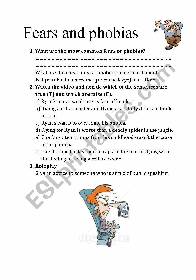 Phobias worksheet. Говорение worksheets. Fears and phobias spotlight 9. Fears worksheets. Fears vocabulary.