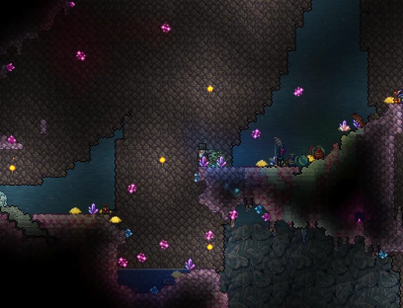 Подземное освящение. Подземное освящение. 4. Подземное освящение. Святые земли в террарии 1.