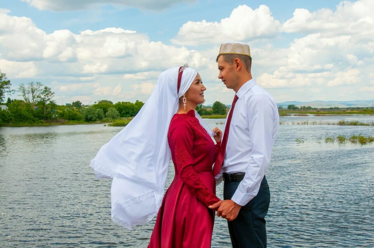 Никах. Платье на никах. Наряд на никах для невесты. Никах татарский.