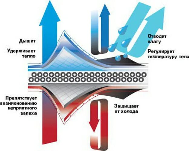 Мембранная ткань схема. Что такое мембрана в одежде. Мембранная ткань для зимней одежды. Мембранная ткань слои. Ламинирование пропускает воду