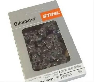 Цепи stihl размеры