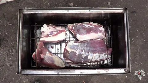 Правильно коптить мясо горячего копчения