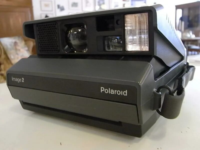 Polaroid image. Polaroid image