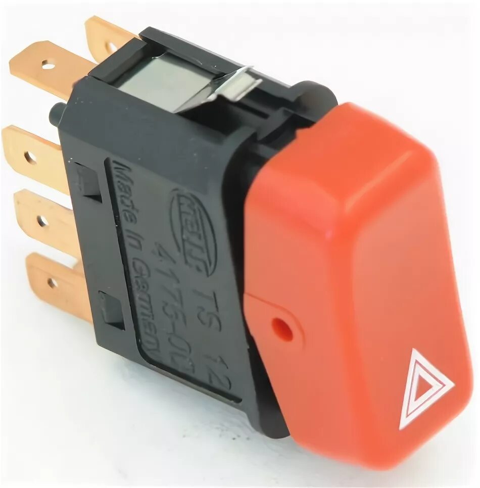 Switch warning. Hella hazard switch. hazard switch type ford. a 005 545 93 24. ат5 545.