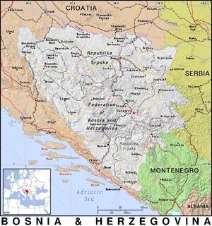 Сербия хорватия босния и черногория