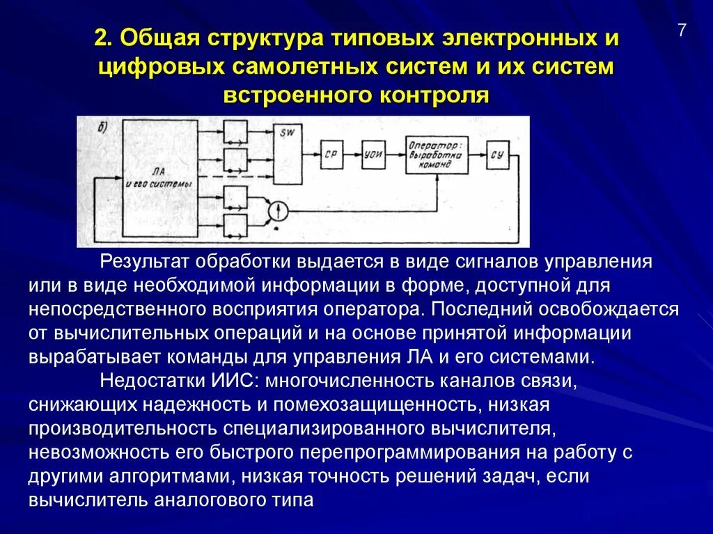 Типовые структуры системы управления
