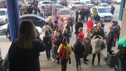 Торговый центр петербург эвакуация