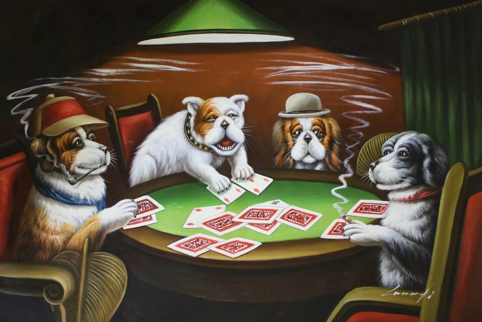 Игра в карты лис. Кассиус Кулидж собаки. Кулидж собаки играющие в Покер. Кассиуса Кулиджа картины. Антропоморфные собаки Кассиуса Кулиджа.
